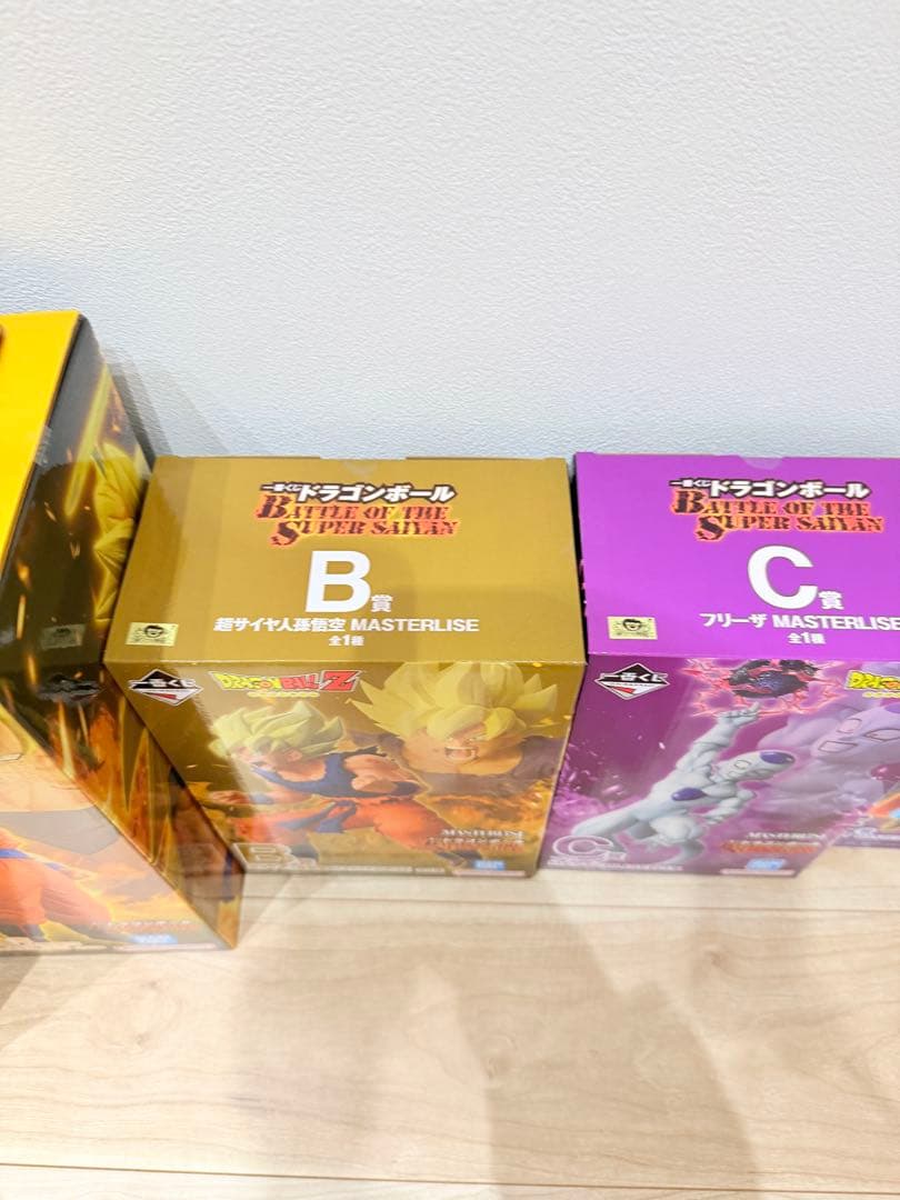 ドラゴンボール　一番くじ　A B C E賞　ラストワン　5体セット