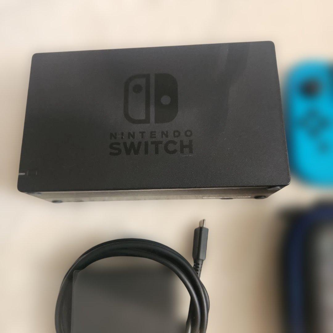 Nintendo Switch 青/赤 本体 収納ケース付き