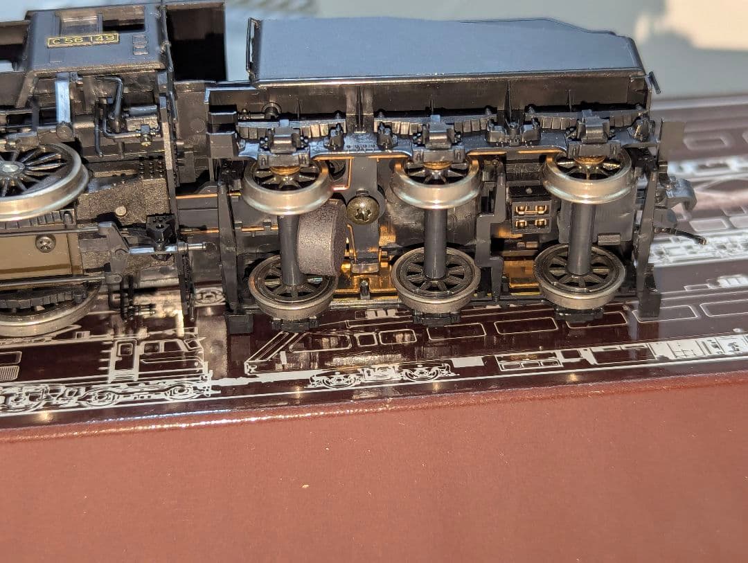 KATO　C56　蒸気機関車　【1-201】　HOゲージ　パーツ取付済み　④