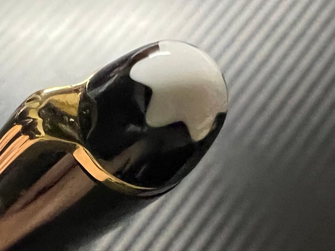 モンブラン マイスターシュテュック 144 万年筆 EF 極細字 ブラック 全金