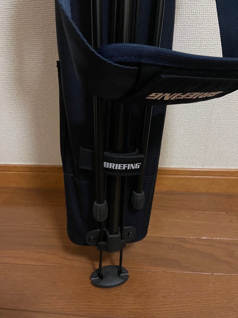 BRIEFING スタンド付きキャディバッグ ネイビー