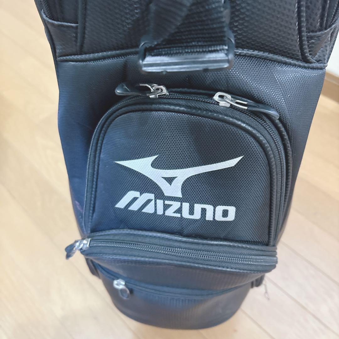 K445 MIZUNO ブラック キャディバッグ