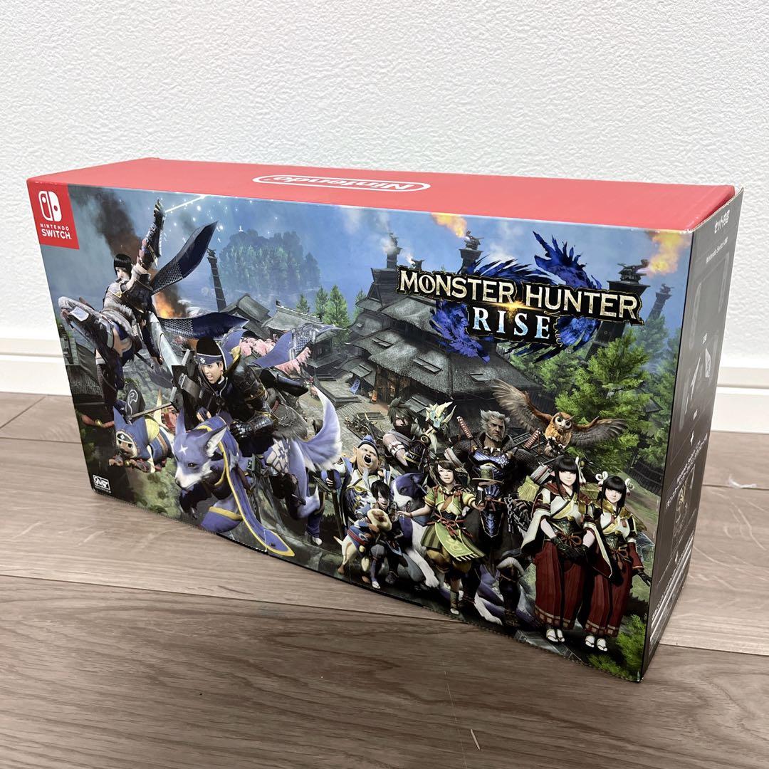 【バーボンさん専用】任天堂スイッチ モンスターハンターライズ 本体 switch
