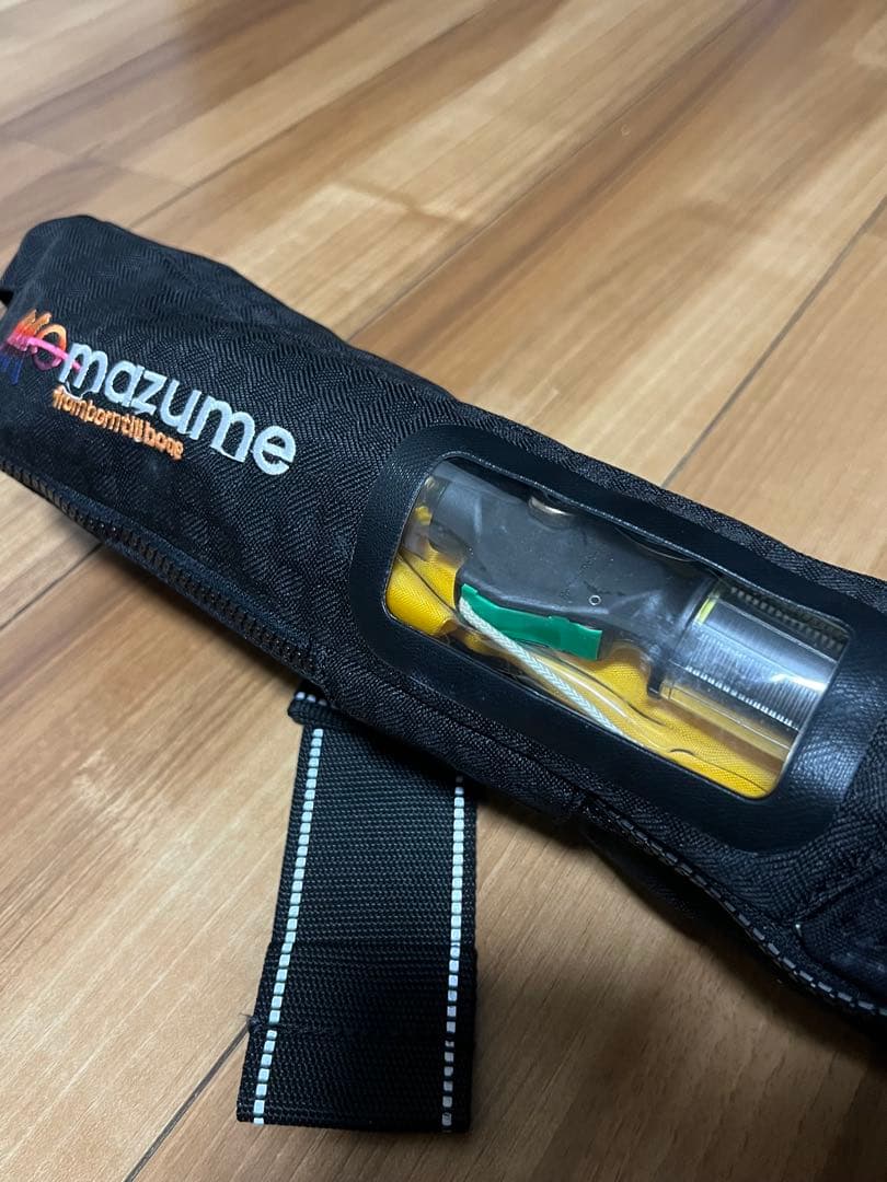 MZM-LJ2 インフレータブル 腰巻き式 ライフジャケット 手動膨張式 釣り用