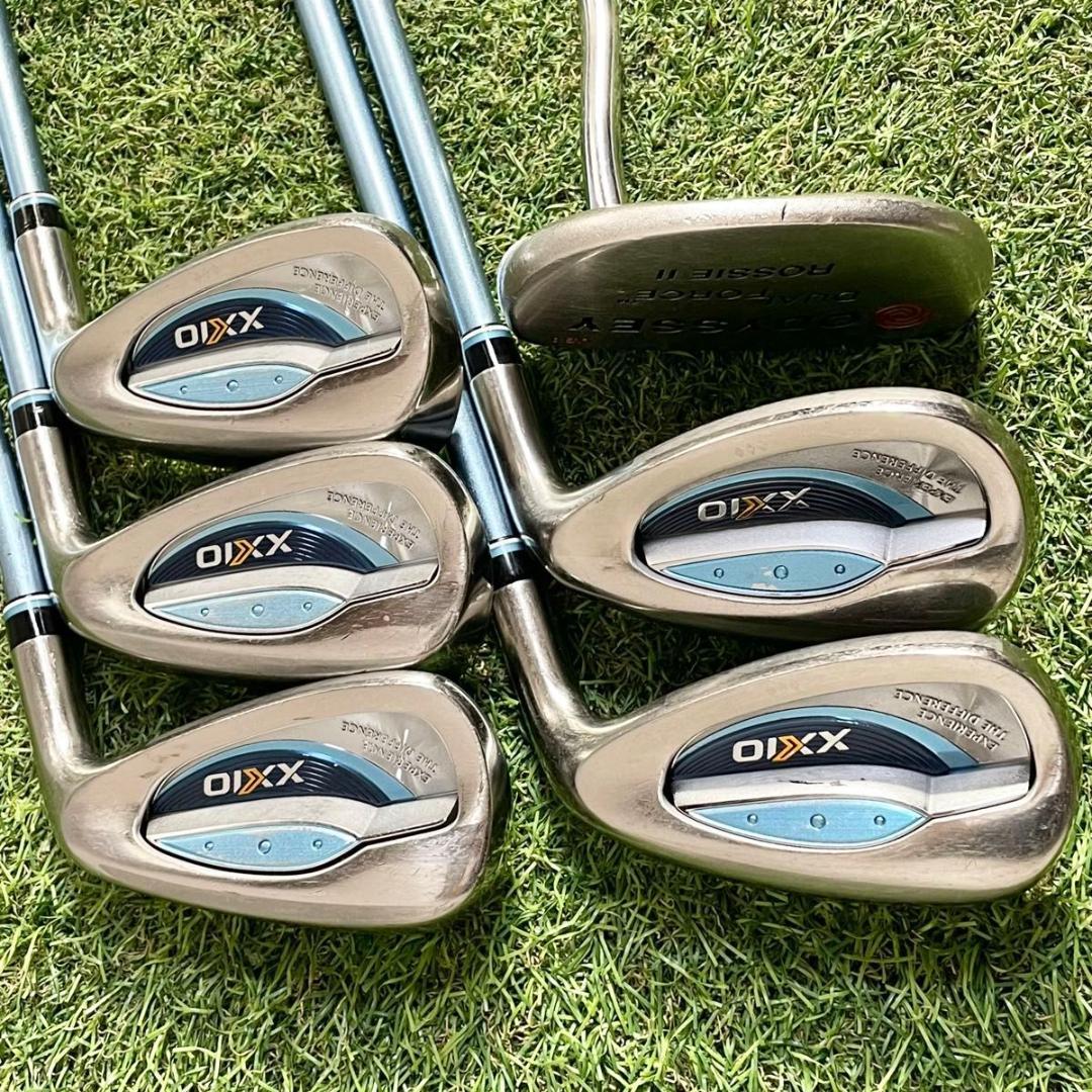【バッグ美品】ゼクシオ MP1300 オール13代目 A ゴルフクラブ 9本 右