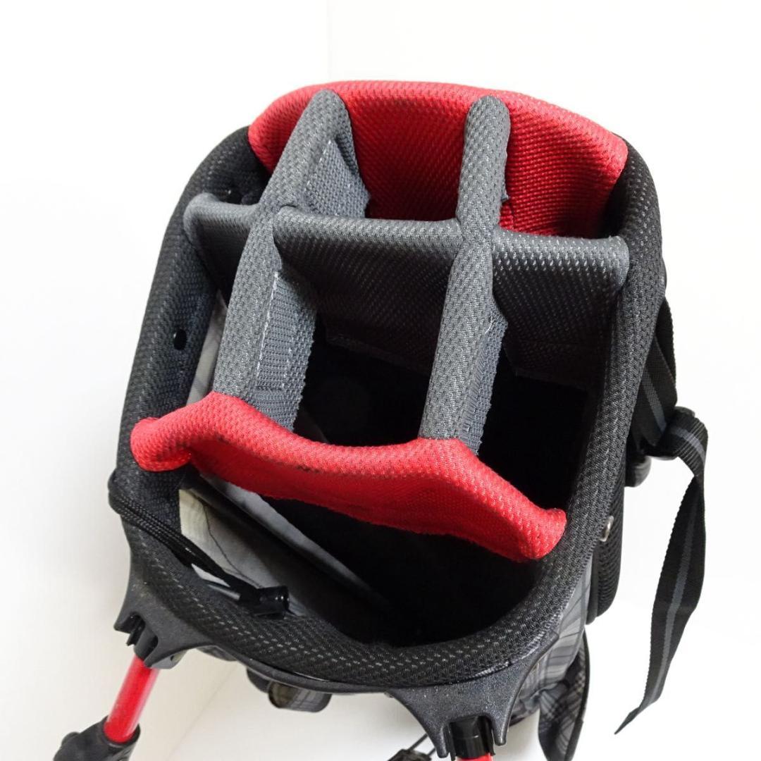 【希少・廃番品】ナイキ スタンド キャディバック BG0288 チェック柄 軽量