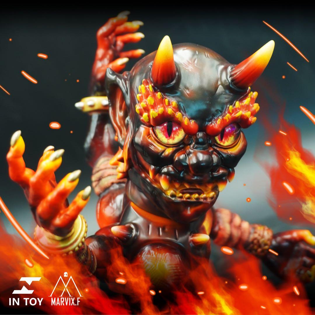 鬼入道　三期色　煉獄エディション　デビル　怪獣　可動　ソフビ　フィギュア　限定