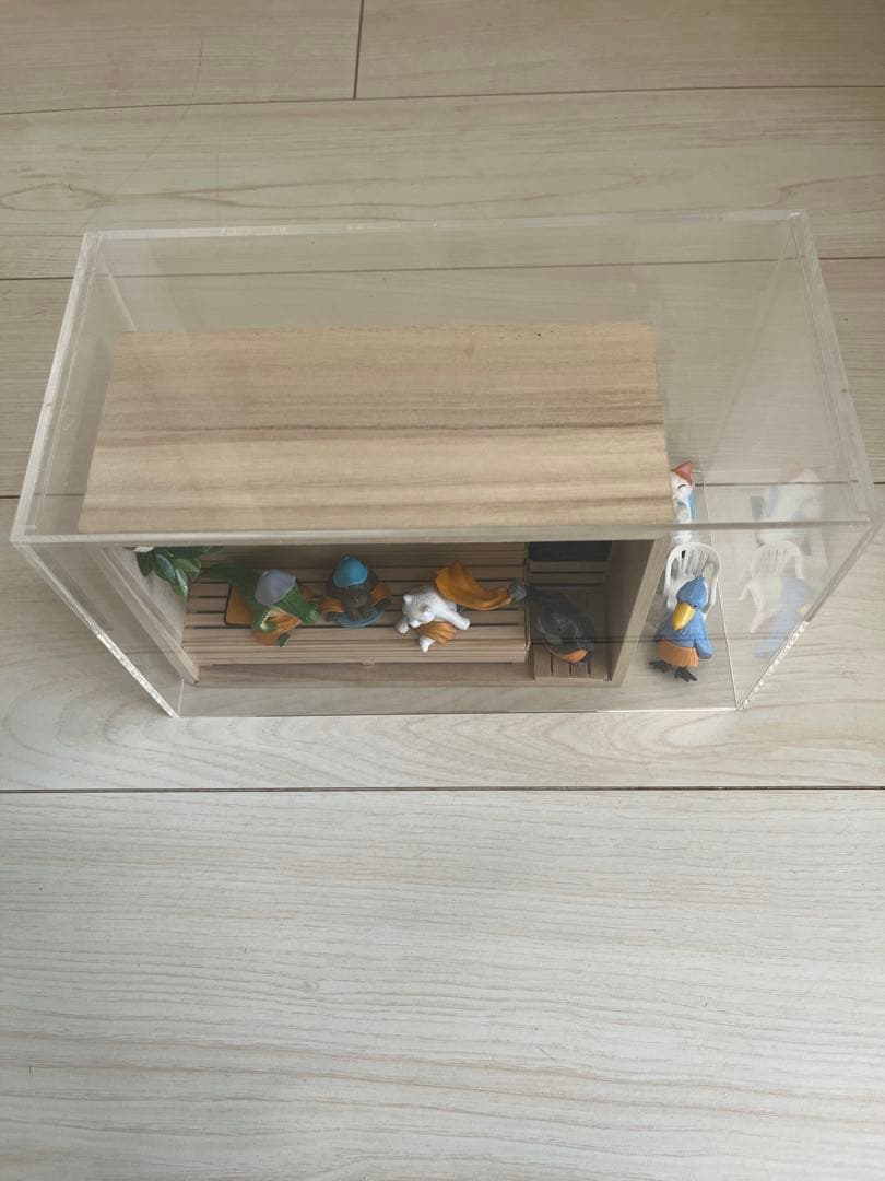 どうぶつサウナ　ジオラマ　ケース　全てセット