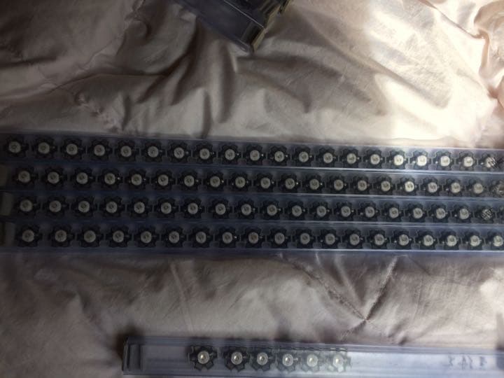 LED 1W 紅、青、白、黄緑など