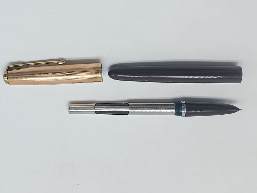 PARKER 51 1/10 18K GOLDFILLED万年筆 インク残量無し