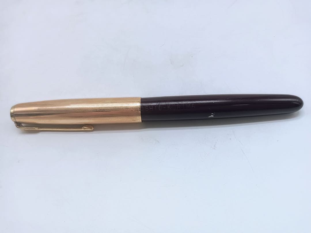 PARKER 51 1/10 18K GOLDFILLED万年筆 インク残量無し