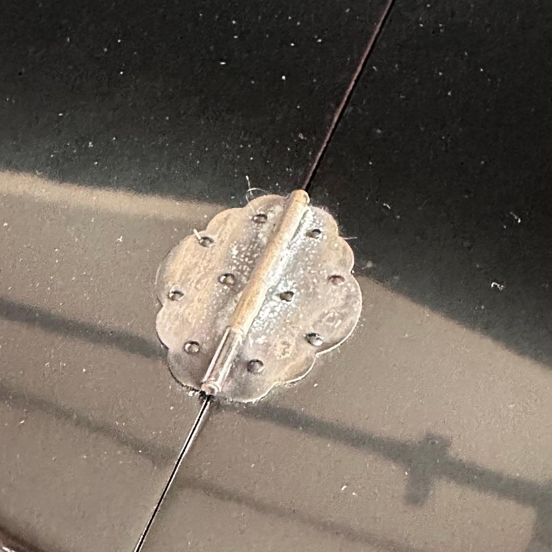 茶道具　色絵　海松波　平水指　手塚景雲　共箱　夏　稽古　茶会