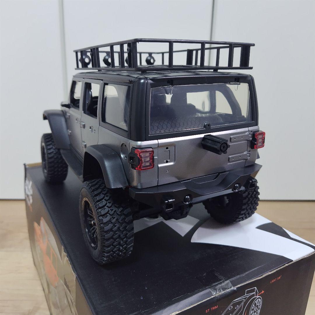 新品未使用品 MNモデル MN128 RTR ジープ ラングラー シルバー RC