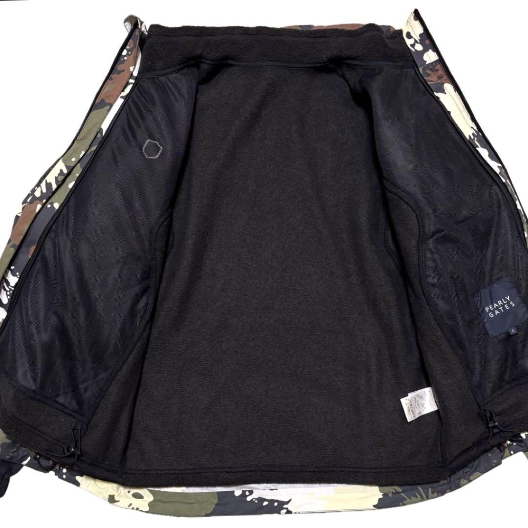✨美品✨PEARLY GATES　4way　ブルゾン カモフラ　バッグロゴ　M
