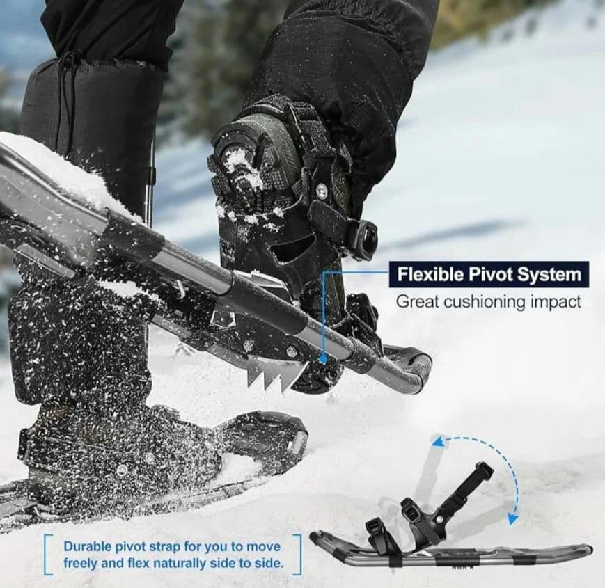 Odoland 4-In-1軽量スノーシューセット M