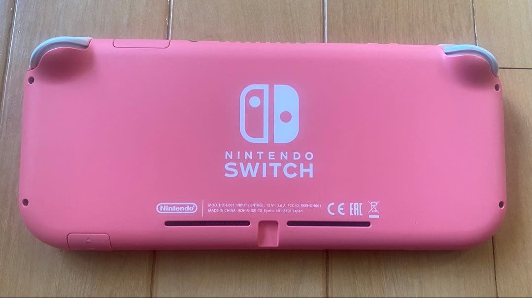 Nintendo Switch Lite ピンク 本体　画面不調