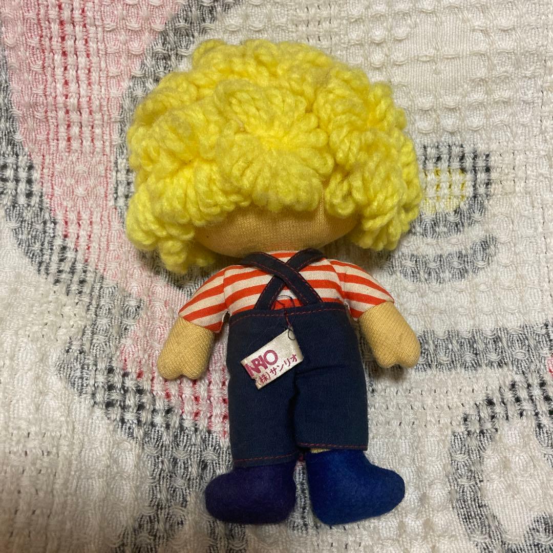 サンリオ　昭和レトロ　ヴィンテージ パティ＆ジミー　ぬいぐるみ　初期　中古品