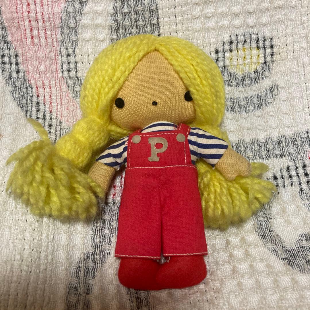 サンリオ　昭和レトロ　ヴィンテージ パティ＆ジミー　ぬいぐるみ　初期　中古品