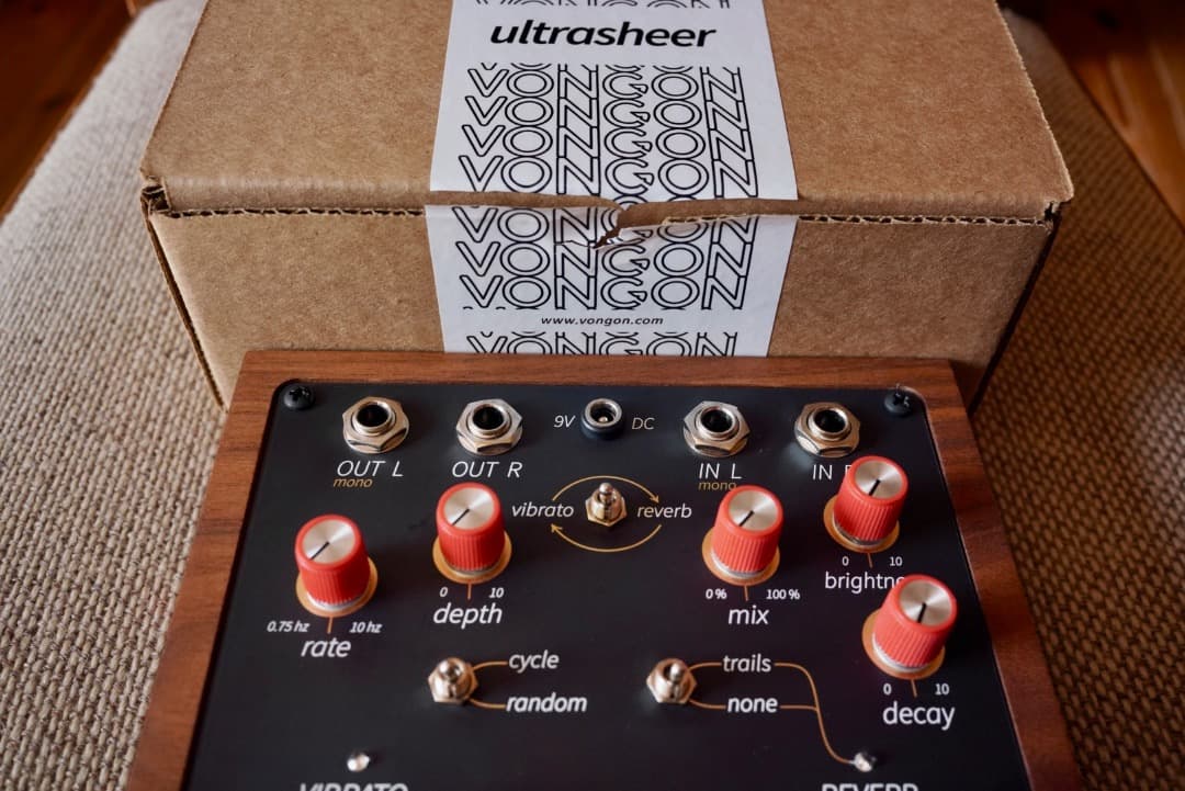 VONGON ultrasheer ステレオリバーブ／ビブラート