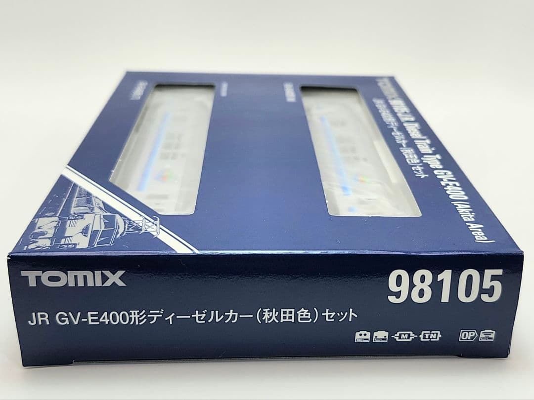 TOMIX 98105 JR GV-E400形ディーゼルカーセット 秋田色 美品