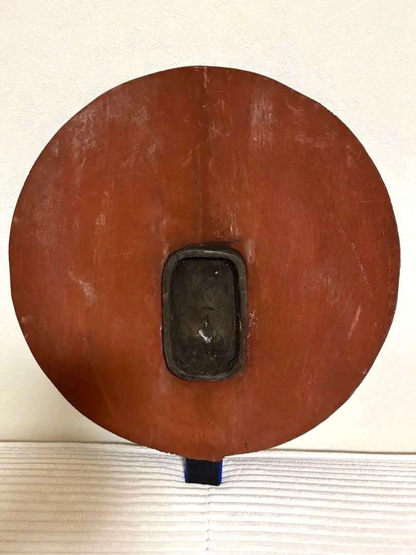 アフリカ 青い太陽　ブワ族 サンマスク（ブルキナファソ）木彫り 仮面 50㎝