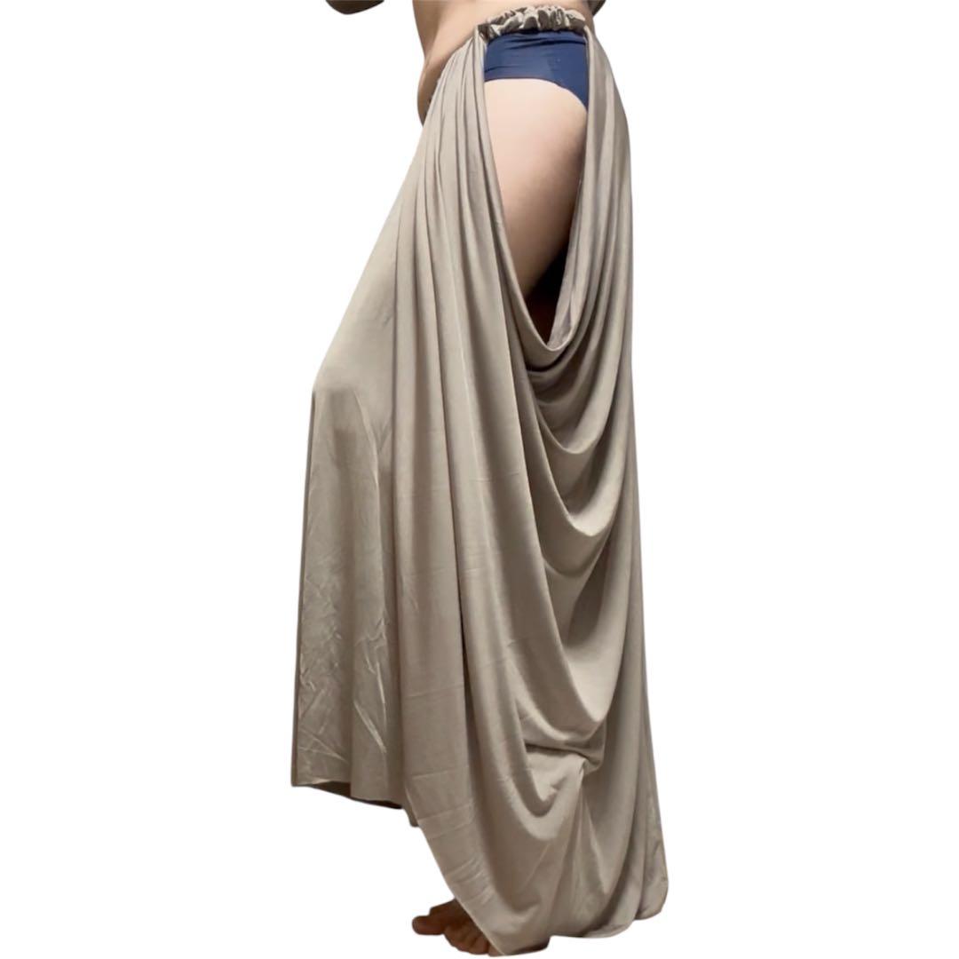 ベリーダンス ハーレムパンツ トライバルフュージョン サイドドレープ