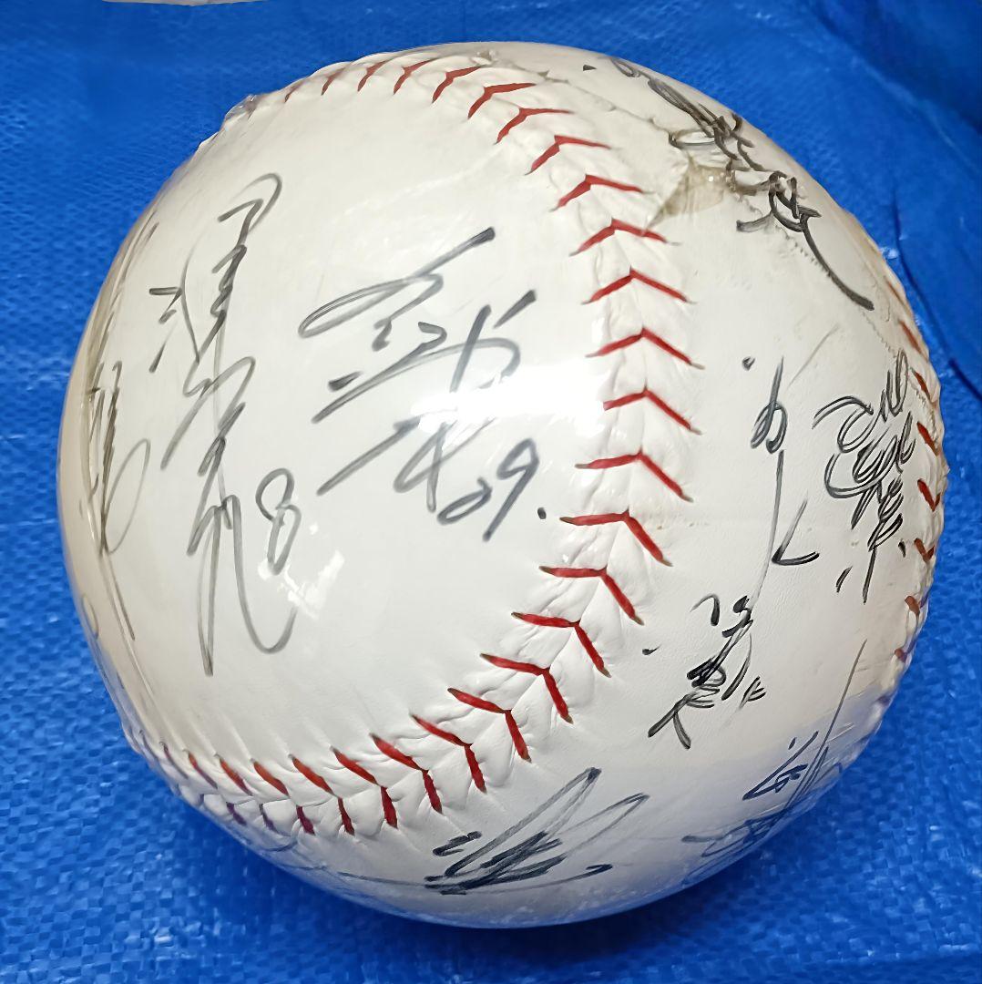 2002 MIZUNO プロ野球 寄書き 直筆サインボール