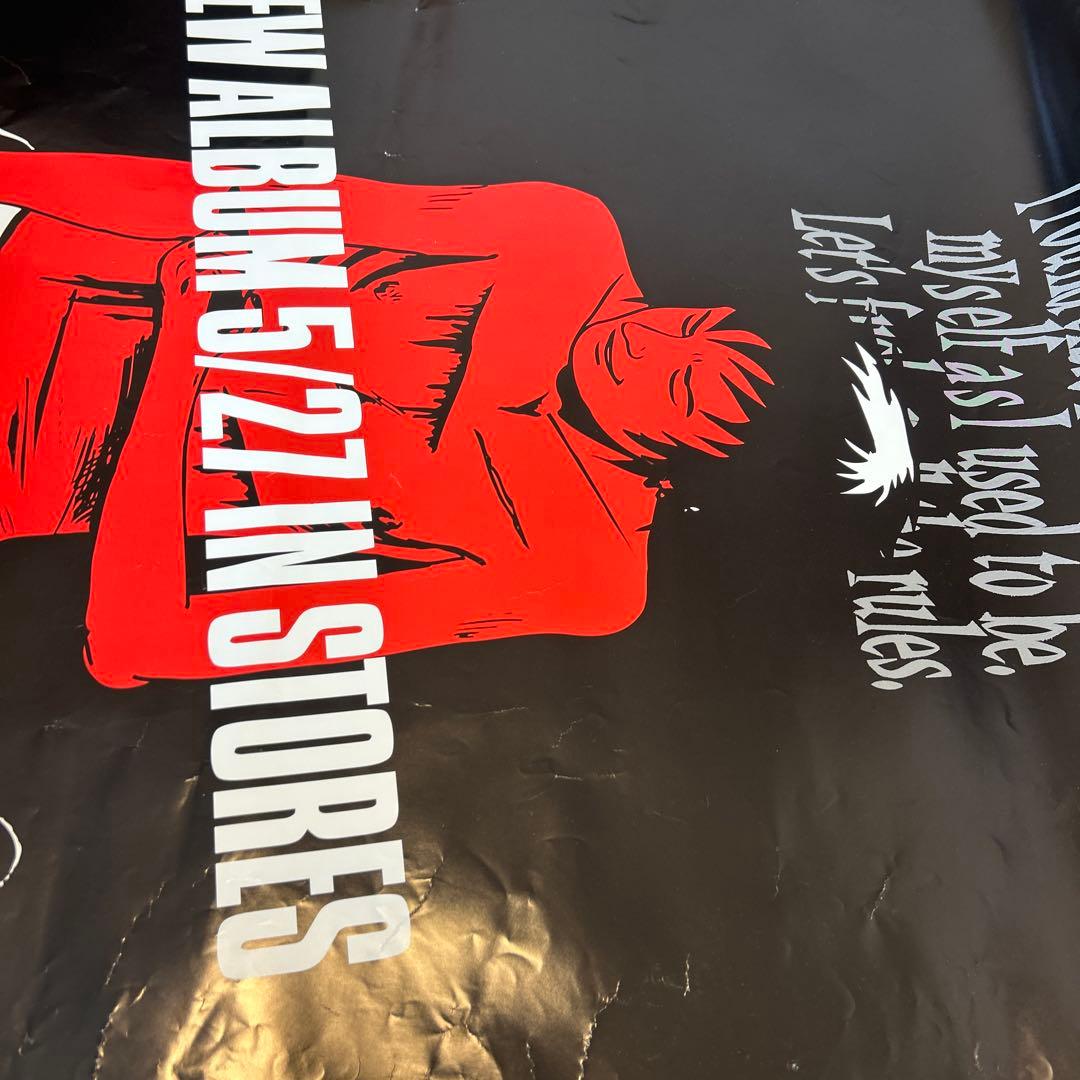 値下げ　黒夢　Kuroyume CORKSCREW B1ポスター①