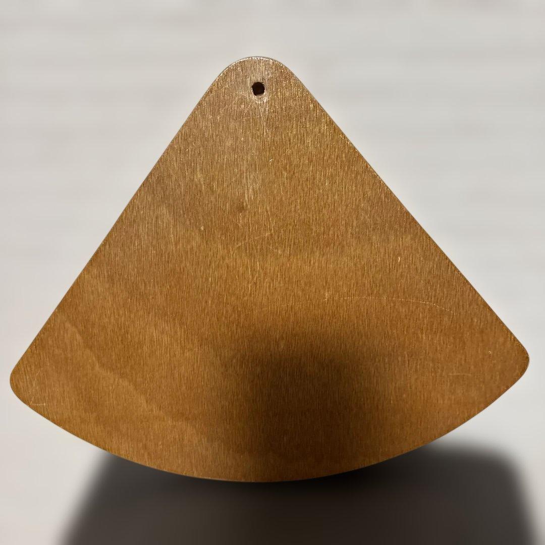 アンティーク測定器 木製 三角形