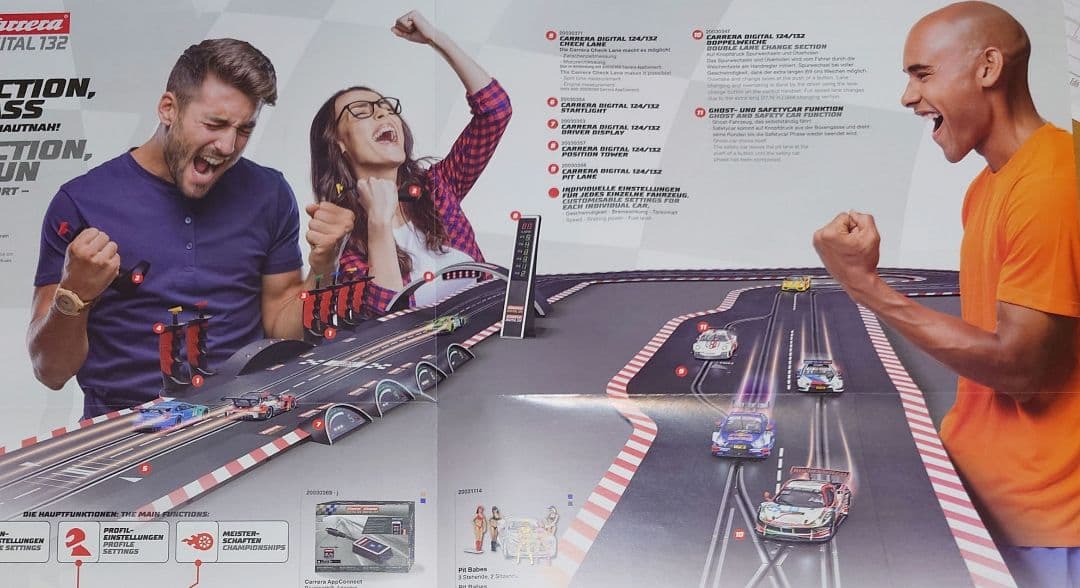 カレラデジタル132GT FORCEコースセット　 カレラデジタルCarrera