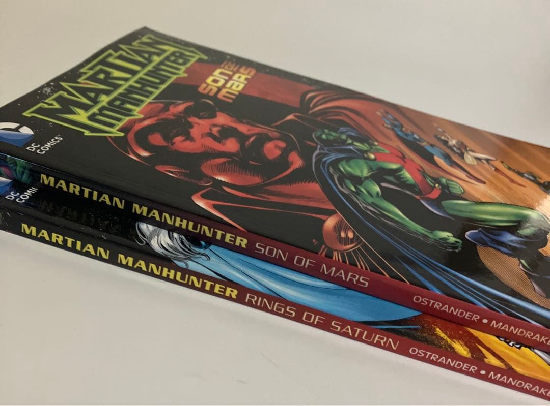 アメコミ・英語　マーシャン・マンハンター　全2冊セット