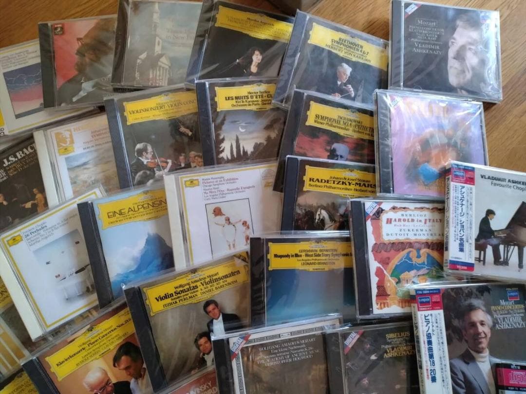 クラシックCD 60枚まとめて すべて80年代国内リリースの税表記なし盤