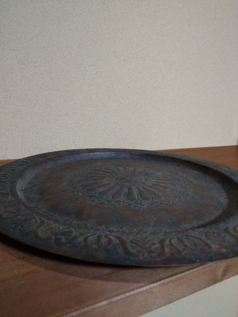 装飾用金属製円形プレート