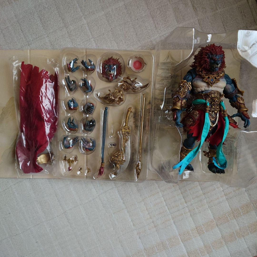 FuryToys 山海魔神録 獅駝嶺 青獅精 20cm アクションフィギュア