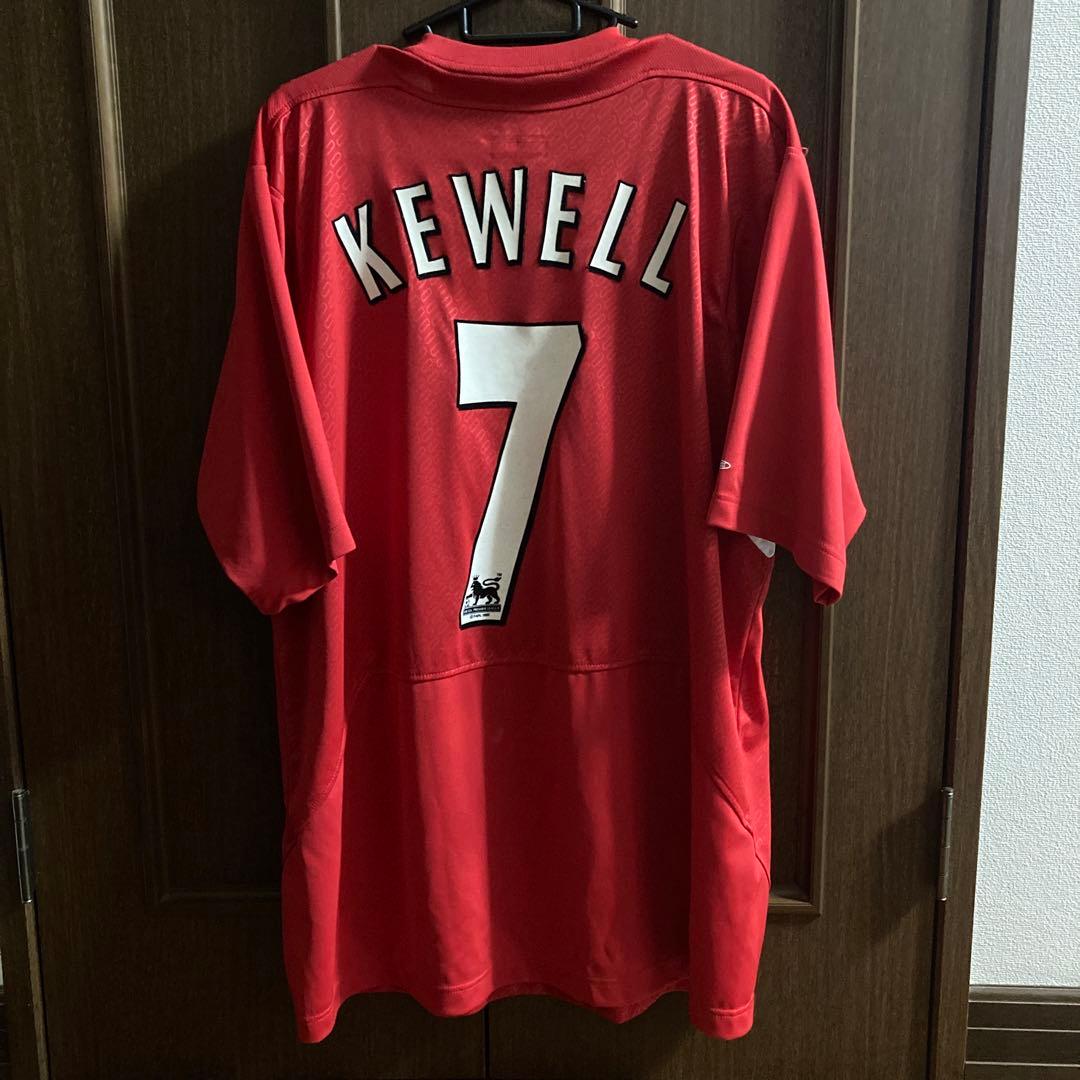 リバプール　04-05 キューエル　ユニフォーム