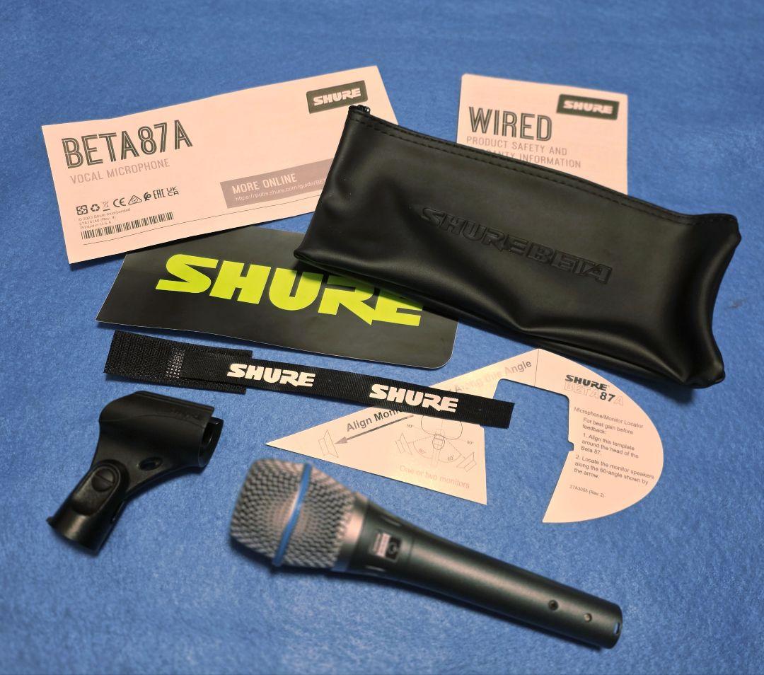 SHURE BETA87A ボーカルマイク