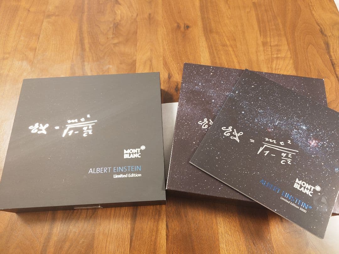 MONTBLANC モンブラン 万年筆 アルベルト・アインシュタイン