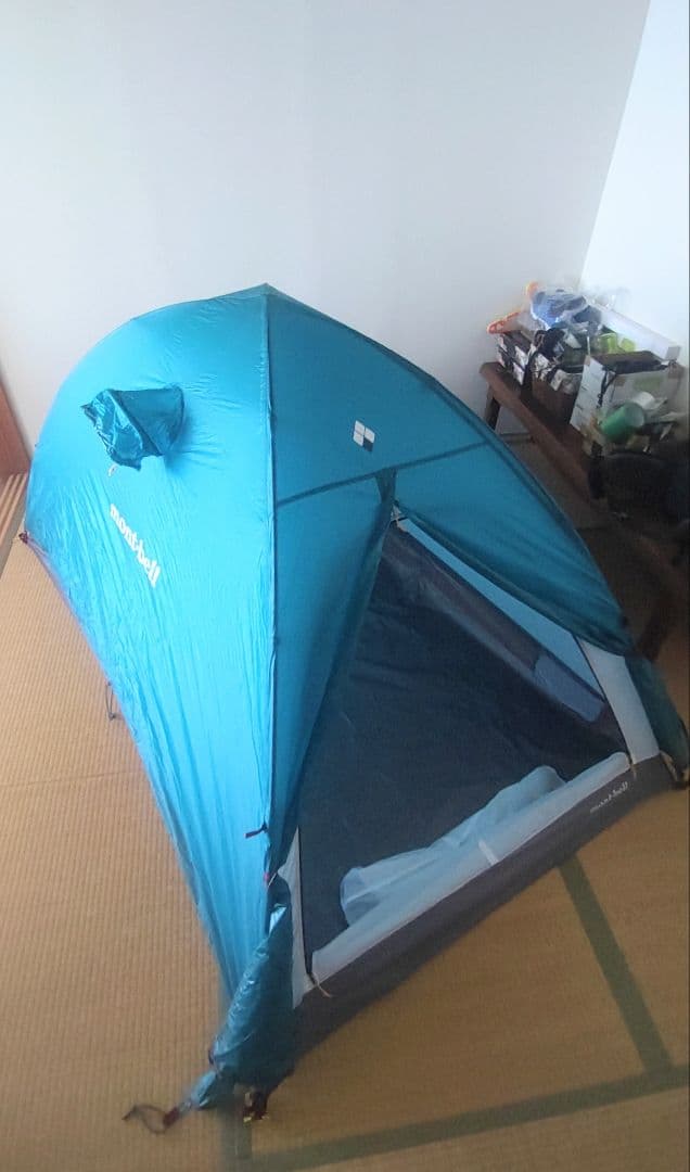 即設営OK! 美品☆　mont-bell ステラリッジ 2 吊り下げ式現行モデル