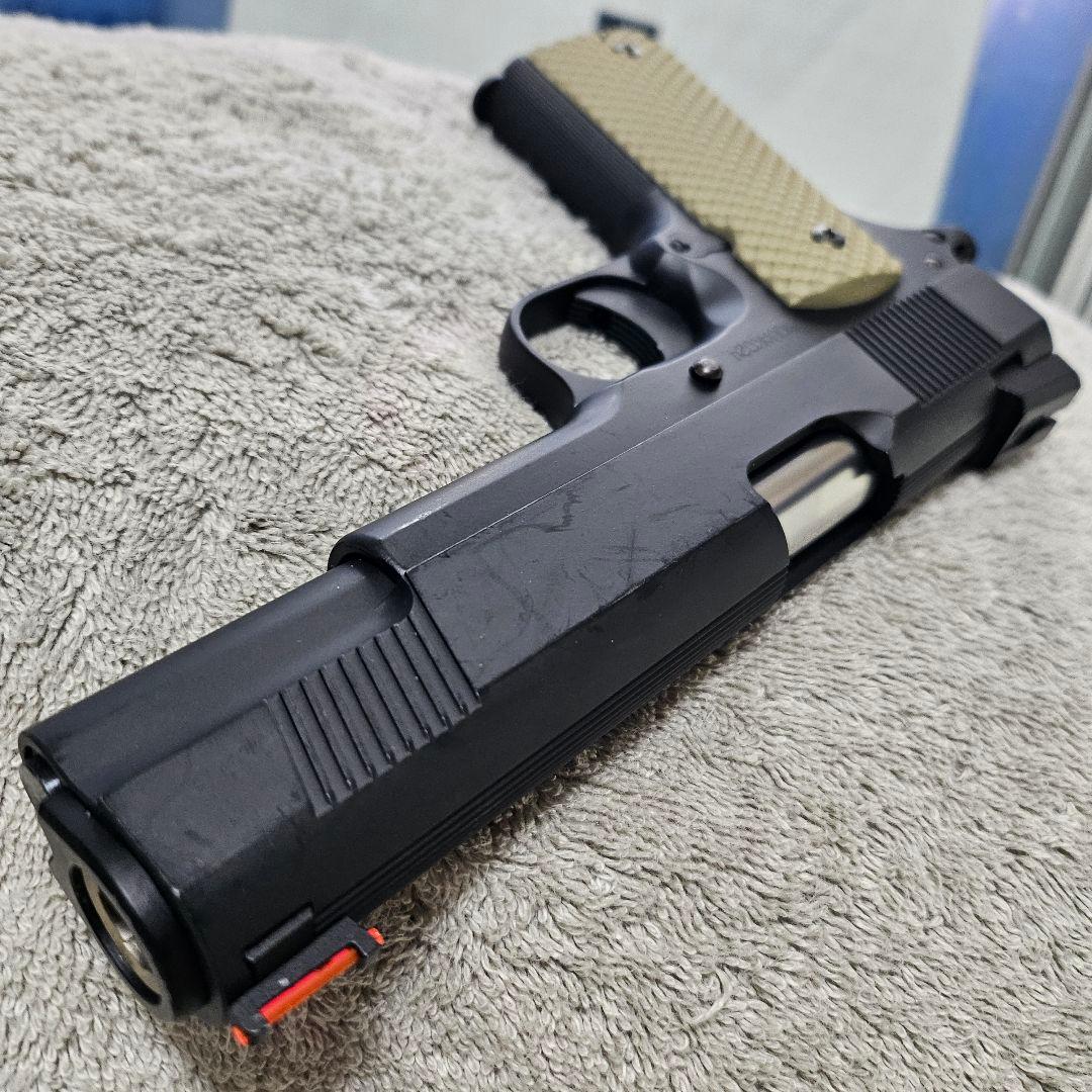 WA 純正HWガスブロ M1911-A1 ノバック・カスタム ファイバーモデル