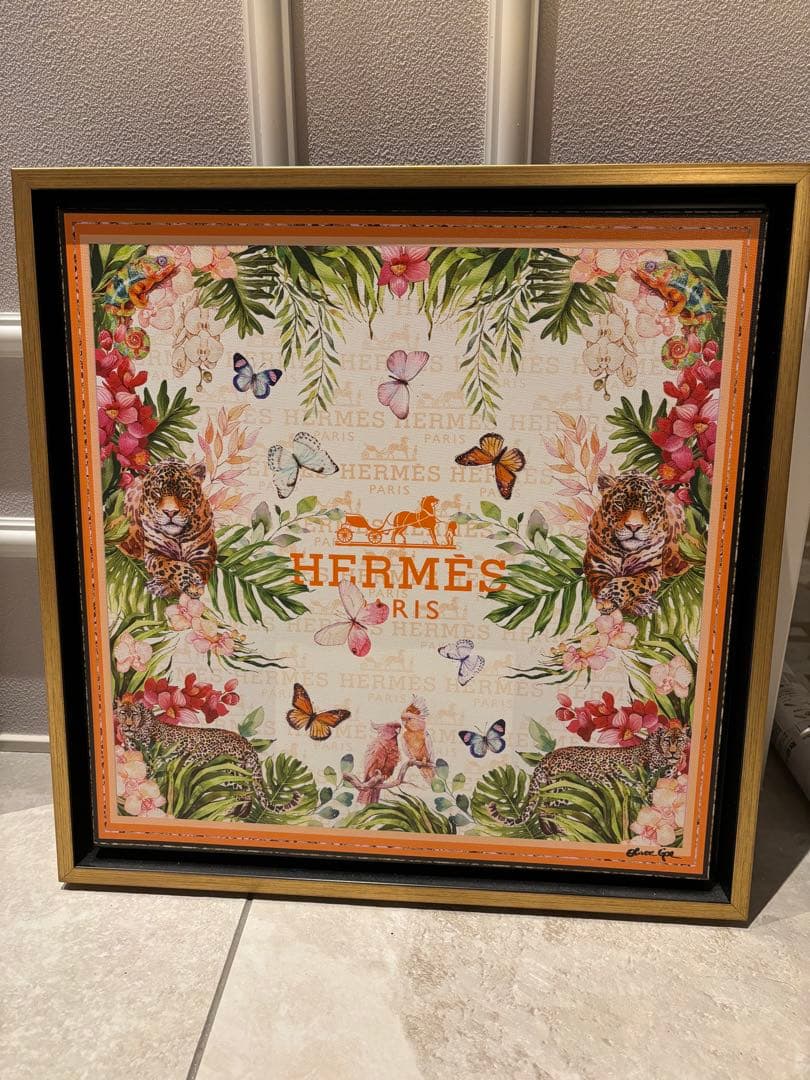 オリバーガル　エルメス　45×45