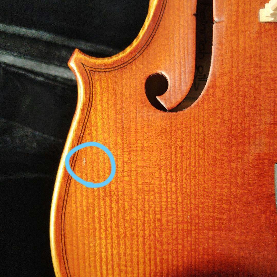 バイオリン 4/4 ハインリッヒギル 52 楽器選定書 奥村愛 弓 ケース付