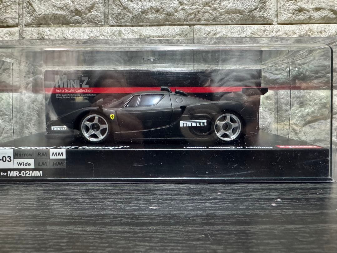 京商 ミニッツ エンツォ フェラーリ GT コンセプト マットブラック