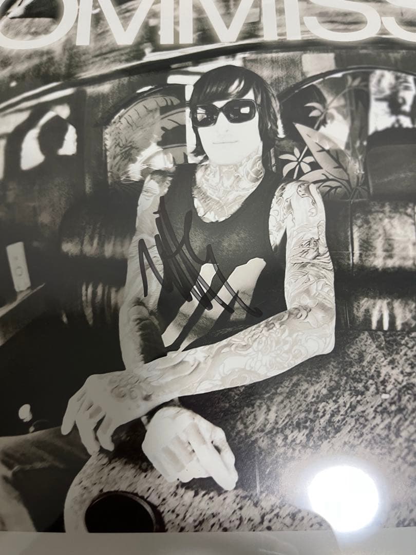 Mitch Luckerサイン入りポスター　デスコア Commissioner