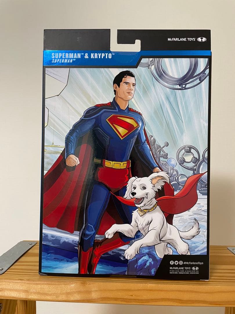 スーパーマン マクファーレントイズ　メタモルフォ　superman フィギュア