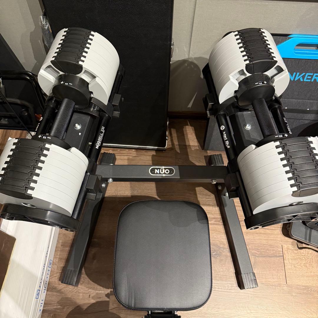 【セット】FLEXBELL 32kg ＋専用スタンド＋インクラインベンチ