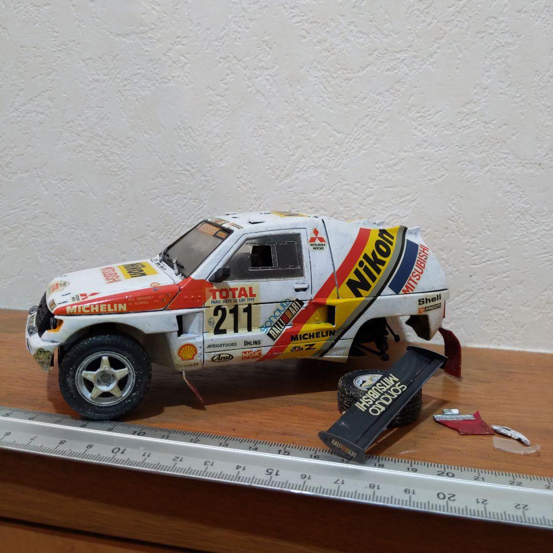 1992 ダカールラリー 優勝車両 ユベール オリオールウェザリング他、加工多数