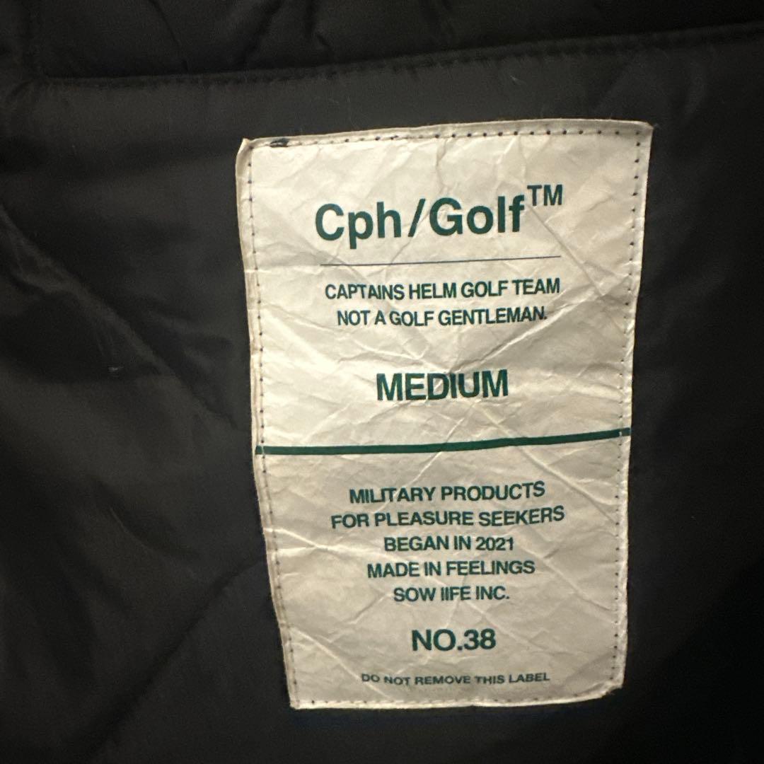 Cph/Golf キルティング セットアップ ジャケットL パンツM 冬ゴルフ