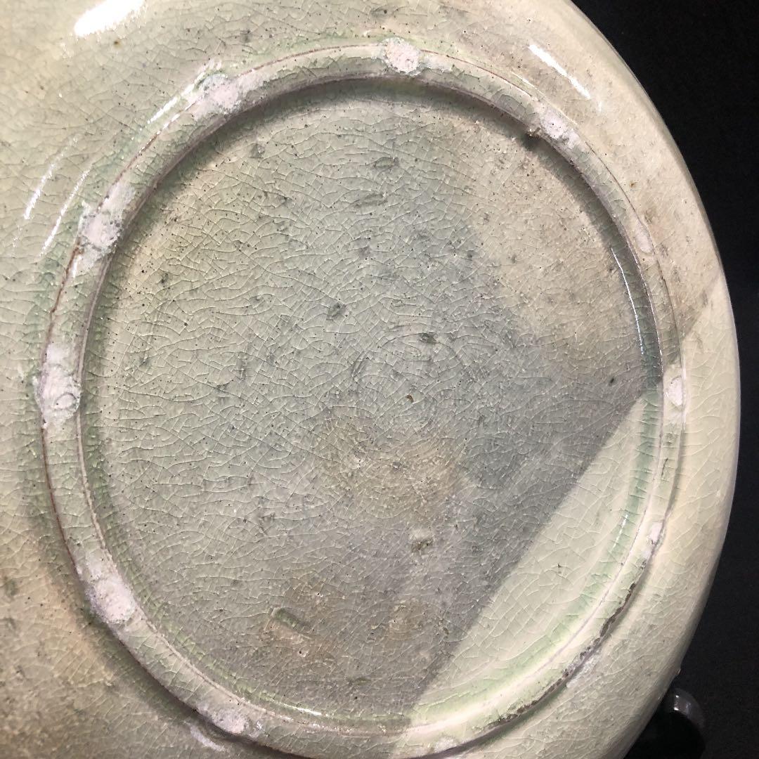 【和】古美術　四日市　萬古　大皿