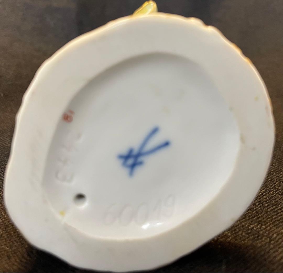 【美品】マイセン 猿の楽団 ファゴット イエロージャケットフィギュリン 1級品