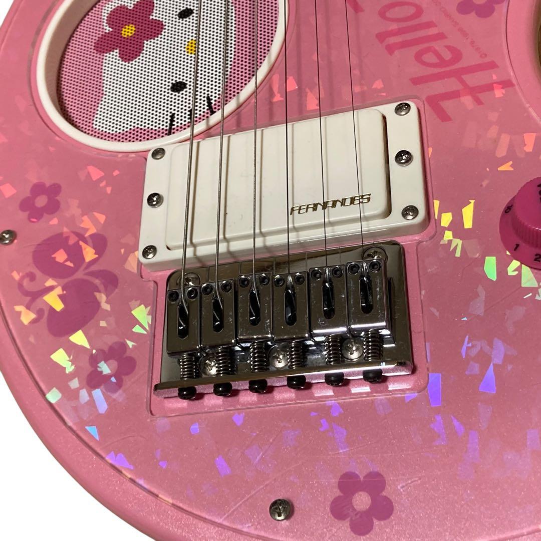 ハローキティ エレキギター FERNANDES ZO-3 kitty